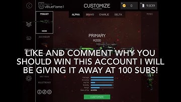 BULLET FORCE ACCOUNT GIVEAWAY (EVERY GUN)non blacklisted!