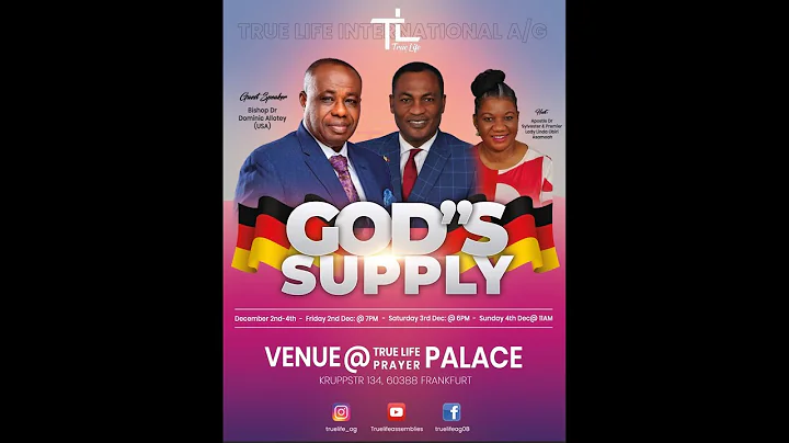 GODS SUPPLY CONFERENCE 2022 Day 3 | Bishop Dr. Dominic Allotey