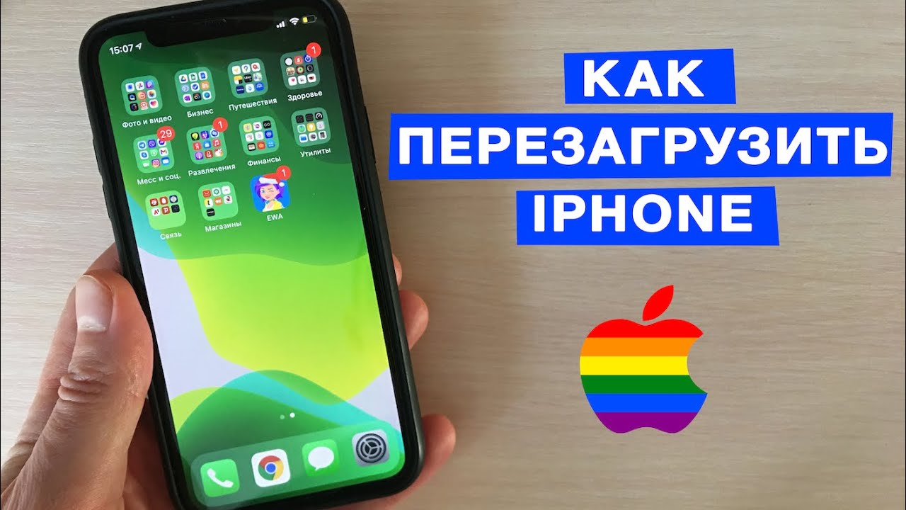 Как перезагрузить iphone pro