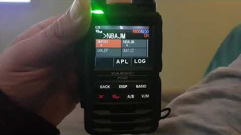 YAESU FT3D- 2 minutes in Group Mode