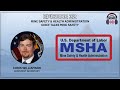 Drilling Deeper Episode 32 MSHA Chief Talks Mine Safety Drilling Deeper Episode 32 MSHA Chief Talks Mine Safety