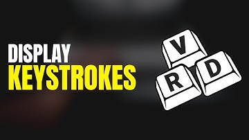 Display Keystrokes and Clicks on Screen | Keyviz | #keystrokes #display #screen