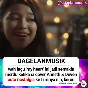 Cover my heart anneth dan devan keren parah