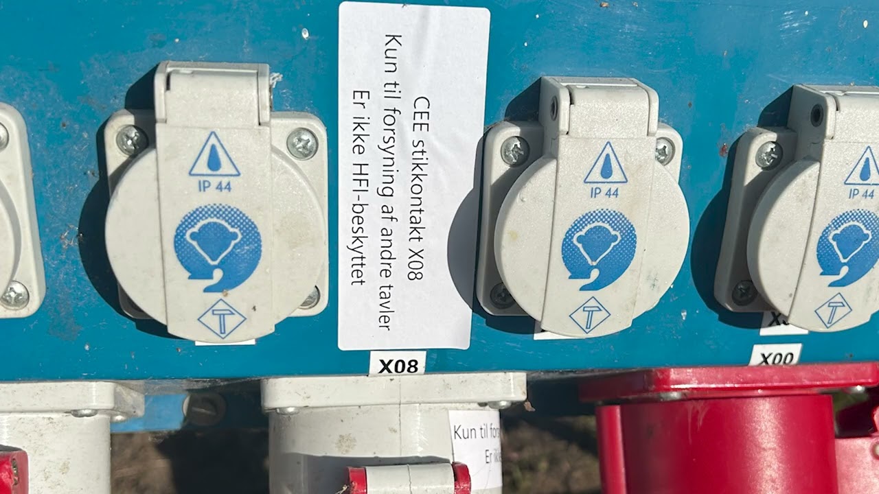 Videresløjfning af byggetavle