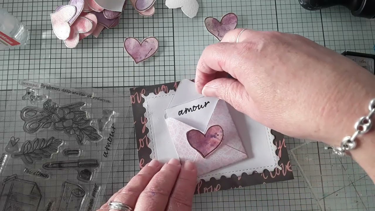 TUTO CARTE SAINT VALENTIN