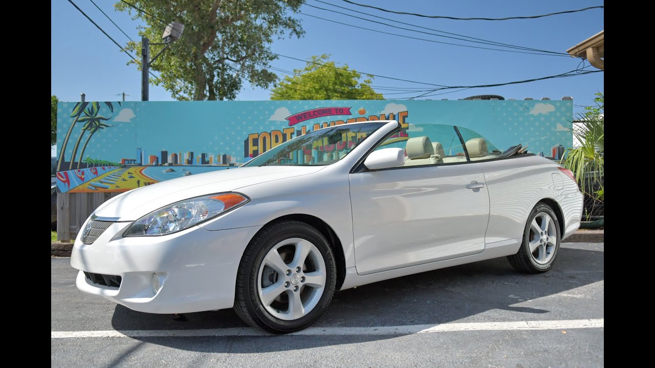 2006 Toyota Solara SLE Convertible – Clean & Loaded 