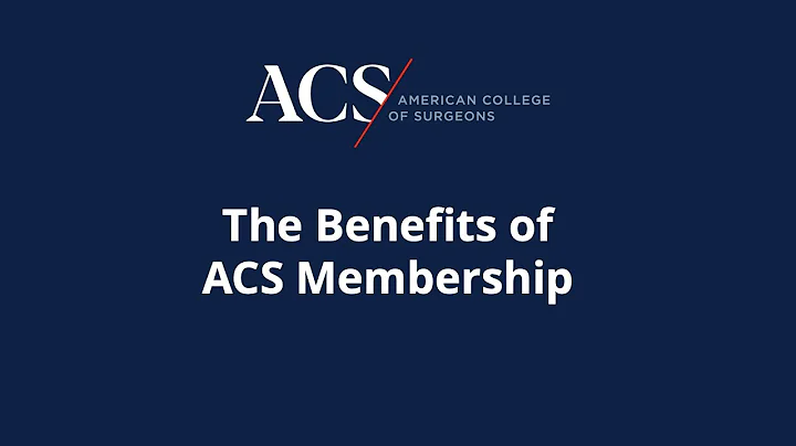 Benefits of ACS Membership (August 2022): Drs. Car...