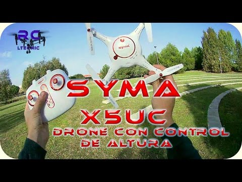 DRONES, SYMA X5UC, Control de altura  VUELO  GEARBEST  En español
