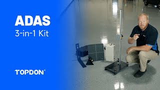 TOPDON ADAS Radar 3-in-1 Kit - Adaptive Cruise Control, Doppler Simulator, Corner Reflector