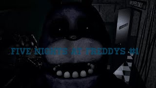 The Struggles of Being A Nightguard 😅 - Five Nights At Freddys Part 1