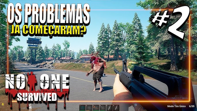 JOGO DE SOBREVIVÊNCIA ZUMBI atualizou e ficou INSANO, Overman jogando NO  ONE SURVIVED -  em 2023