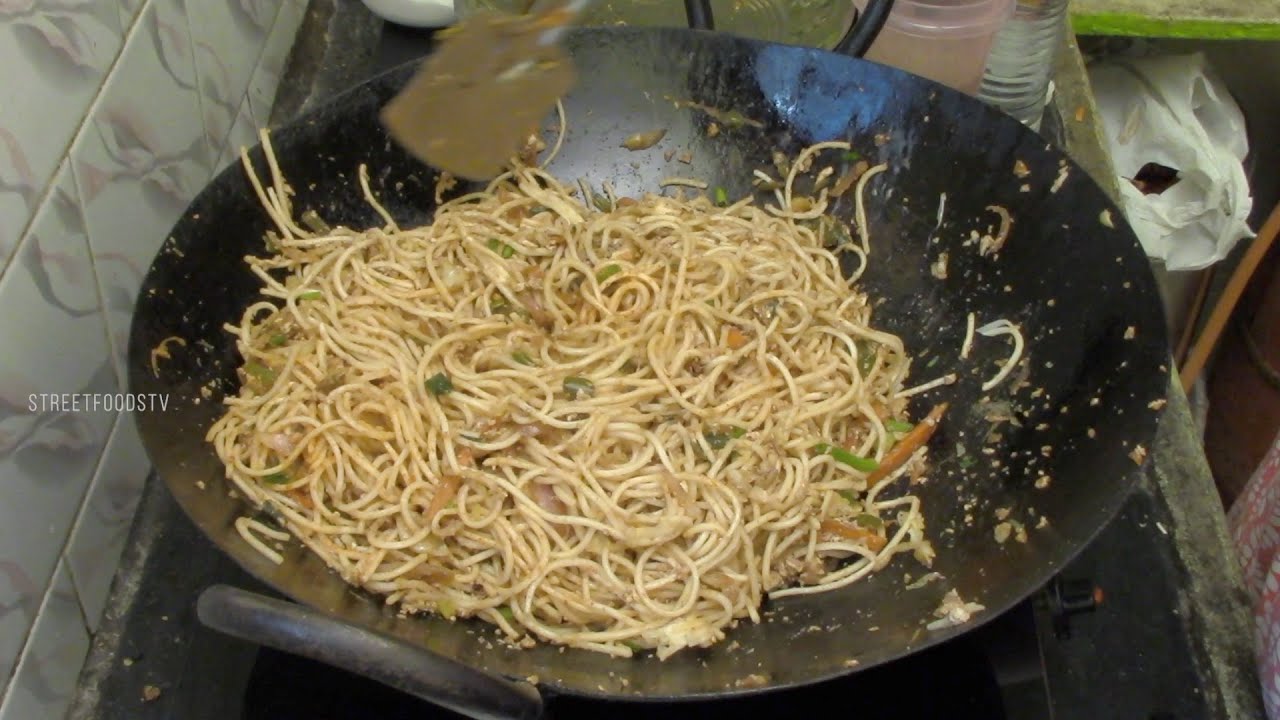 Street Style Noodles Recipe Street Food YouTube