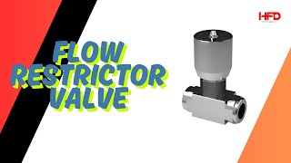 BI-DIRECTIONAL HYDRAULIC FLOW RESTRICTOR VALVE – STB | HFD Hydraulic