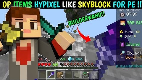 New Skyblock Galaxy Custom Items | Builder Wand, Emarald Blade, Minion Chest And More !