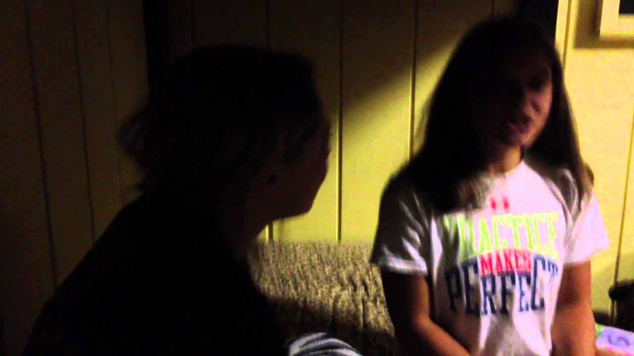 Girl Sleep Talks At Cheer Camp Woodward Youtube
