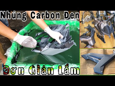 Video Dàn Áo Nhám Exciter 150 Carbon Đen Cực Đẹp _ carbon... - youtube