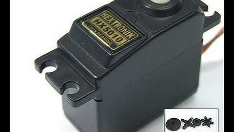 QUÉT 2 SERVO 180 độ - Động cơ