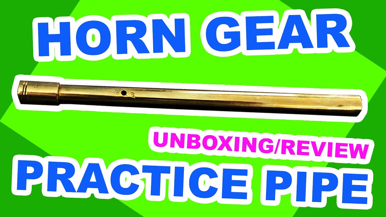 FRENCH HORN PRACTICE PIPE ELEMENTAL BRASS UNBOXING + REVIEW Horn