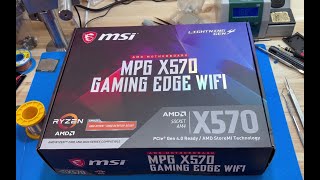 🔥MSI MPG X570 GAMING EDGE WIFI с АВИТО🔥 Типовые проблемы MSI AM4🔥