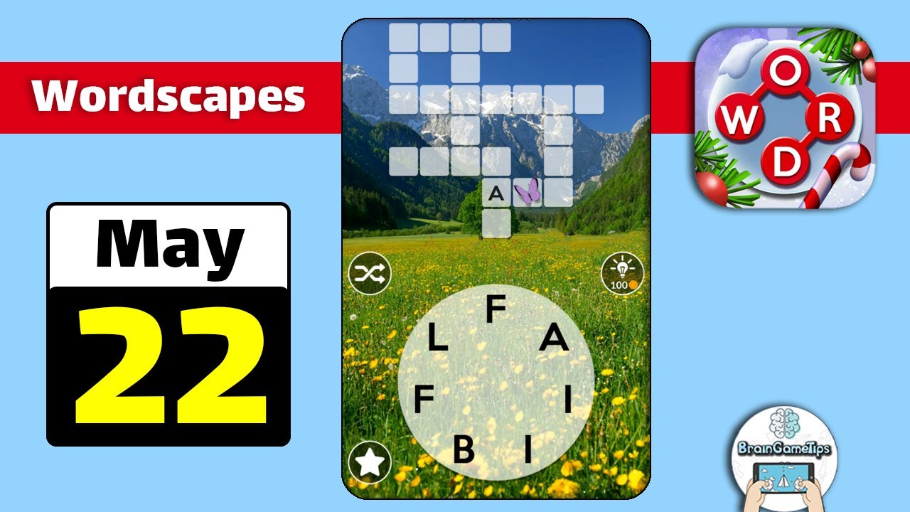 Wordscapes - May 22 2021 Daily Puzzle Answer