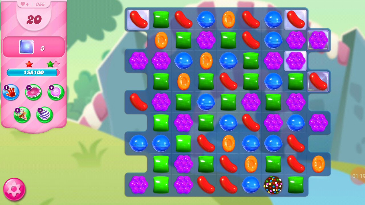 Candy crush saga level 355 - YouTube