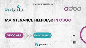 How To Create Maintenance Helpdesk in Odoo #odoo18