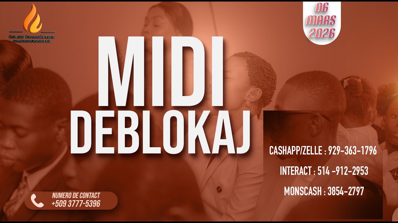 vendredi 6  MARS 2026 | PRIERE midi deblokaj | FR CASIMIR