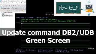 Update Command DB2 UDB