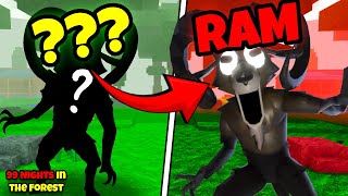 картинка: *НОВЫЙ* ДЕМОН-МОНСТР ТАРАН в 99 Nights in the Forest! | Roblox