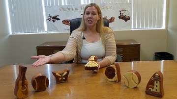 Keepsake boxes - Wood designs