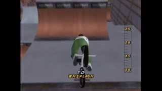 Dave Mirra Freestyle BMX 2 Park Editor level gameplay