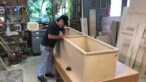 attaching face frame to cabinet box