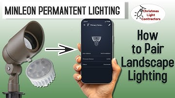 Minleon Permanent Lighting   How to Add Landscape Lighting in the App