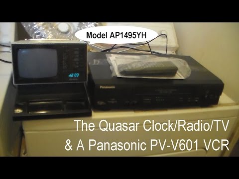 Quasar Tv Vcr - tv with vhs and vcr roblox