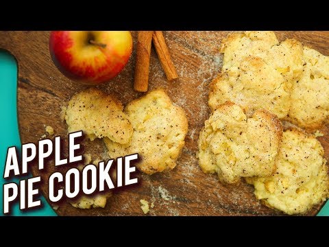 Apple Pie Cookie Recipe - Homemade Eggless Apple Cookies - Diwali Snack Recipe - Bhumika Bhurani