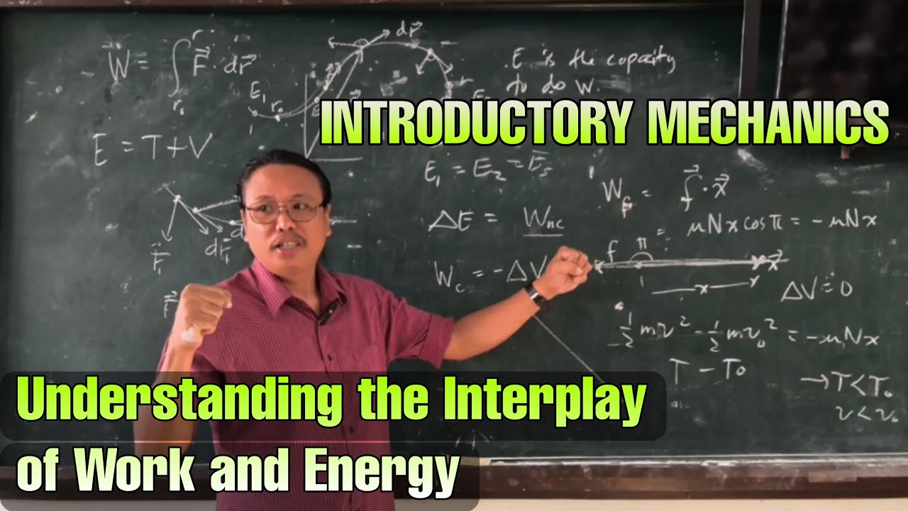 Lec 10 (Introductory Mechanics): Work and Energy Transformation