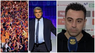 After the last match, Xavi sends a strong message to Laporta and surprises Barcelona fans