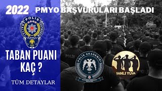 2022 Pmyo Başvuruları Başladı Pmyo Taban Puanı Kaç?
