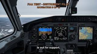 FAA TEST - INSTRUMENT PILOT - NAVIGATION Q4378, Q4410, Q4411, Q4548, Q4549 (5-12)