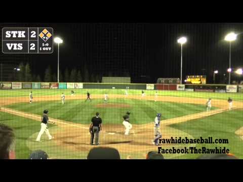 Rawhide walk-off on Leyba's big hit