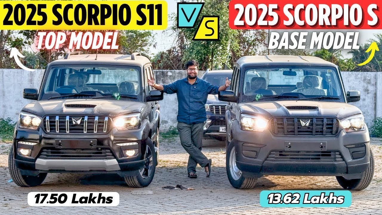 New 2025 Scorpio Classic S11 vs Scorpio Classic S 🔥 - Detailed Comparison with Price ✅