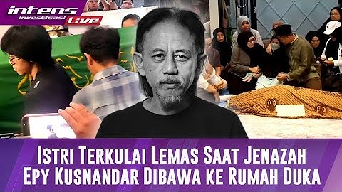 Live! Suasana Rumah duka Epy Kusnandar