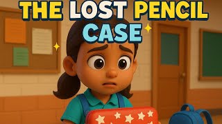The Lost Pencil Case | A Short Moral Story for Kids | Honesty & Kindness | in English || KindTunes