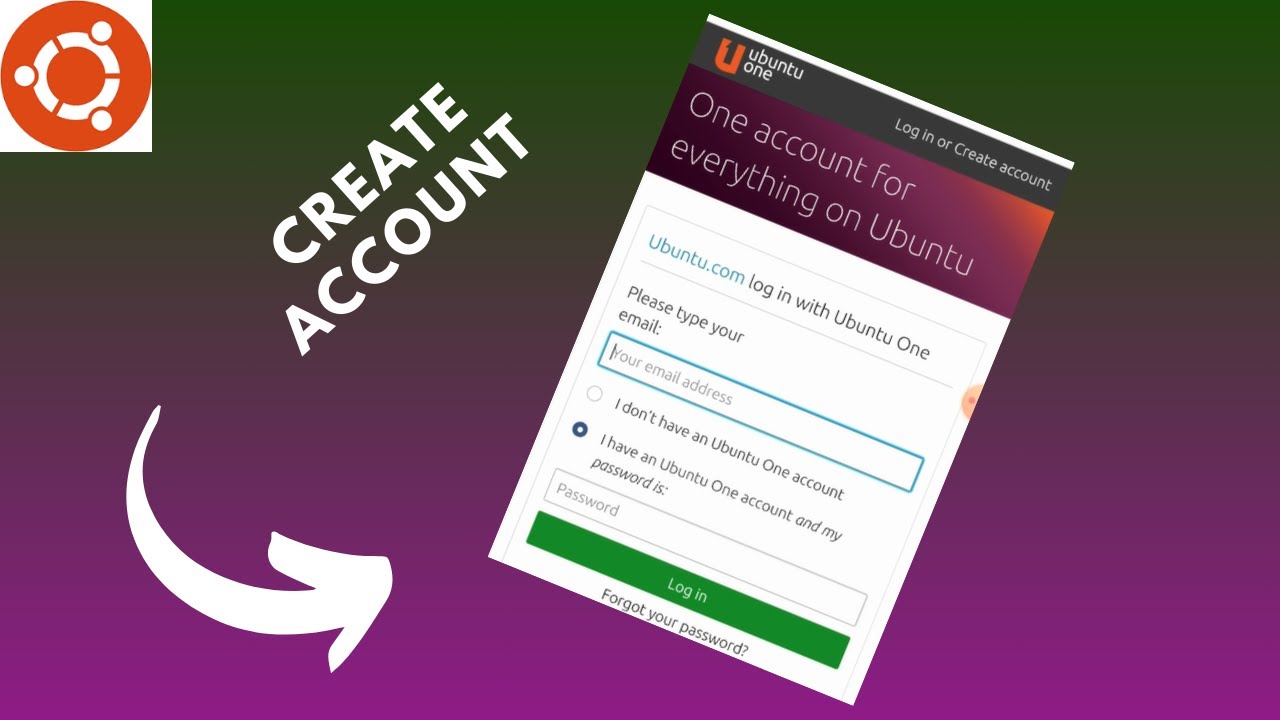 Ubuntu Account how to create ubuntu account - YouTube