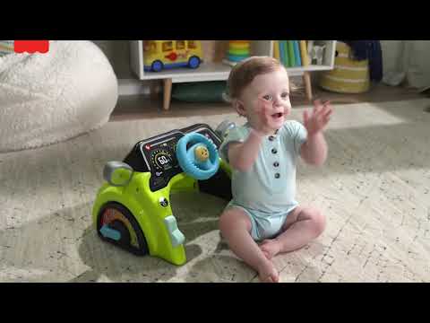 Розвиваюче кермо Fisher-Price Laugh & Learn Маленький водій HTW88 кермо Fisher Price Driver Car Activity Center, видео 1