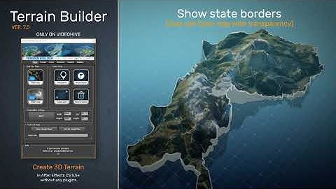 Terrain Builder 7.0 - After Effects Project Files