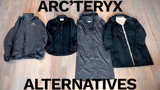 MY FAVORITE ARC’TERYX ALTERNATIVES RAINS , DUCKWORTH AND BURBERRY ???