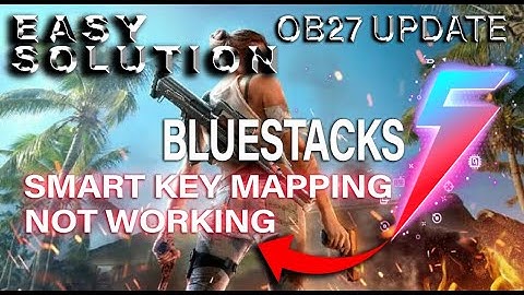 BLUESTACKS 5 FREE FIRE SMART CONTROL NOT WORK ! EASY TRICK TO FIX SMART KEYMAPPING PROBLEM #RATE99