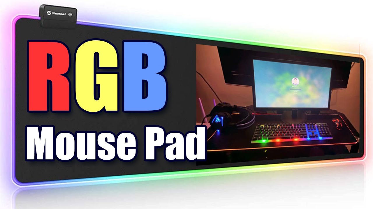 RGB Luminous Mouse Pad (Shopee Affiliate Marketing Philippines)