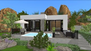 HOME DESIGN 3D || Modern Villa Speed Built screenshot 4